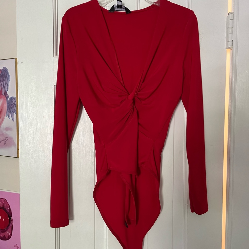 Red Bodysuit from ASOS